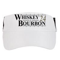 Whiskey And Bourbon 2024 Funny Election Adult Drive Performance Visor
