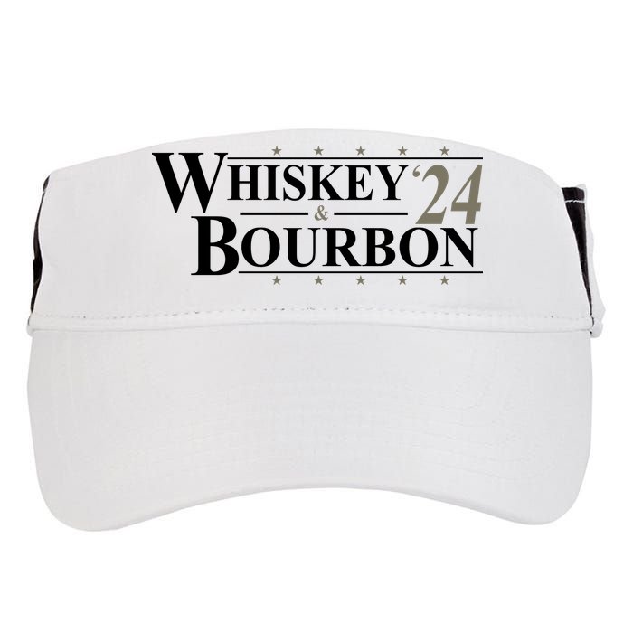 Whiskey And Bourbon 2024 Funny Election Adult Drive Performance Visor