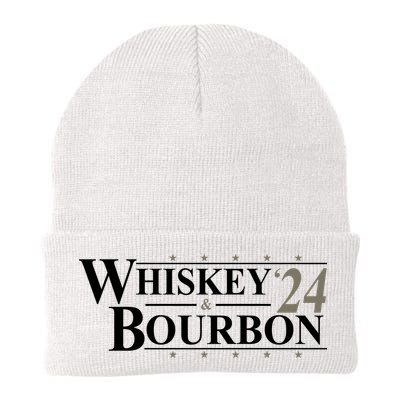 Whiskey And Bourbon 2024 Funny Election Beanie
