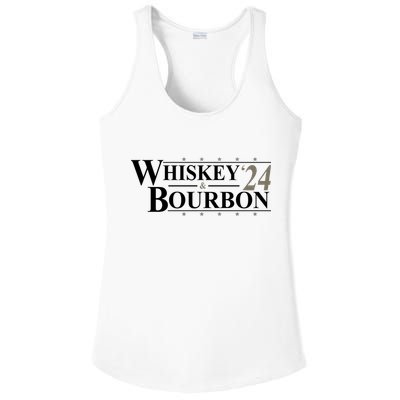 Whiskey And Bourbon 2024 Funny Election Ladies PosiCharge Competitor Racerback Tank