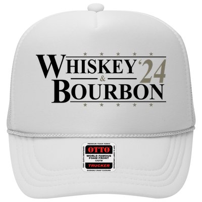 Whiskey And Bourbon 2024 Funny Election Trucker Hat