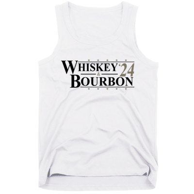 Whiskey And Bourbon 2024 Funny Election Tank Top