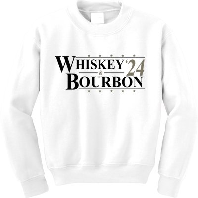 Whiskey And Bourbon 2024 Funny Election Kids Sweatshirt