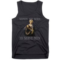 Women Are Born To Serve Man Christian Boss Girl Motivational Tank Top