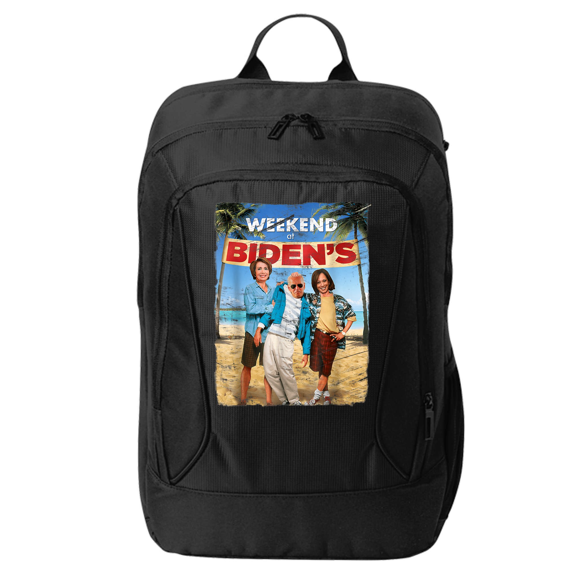 WEEKEND AT BIDEN'S City Backpack