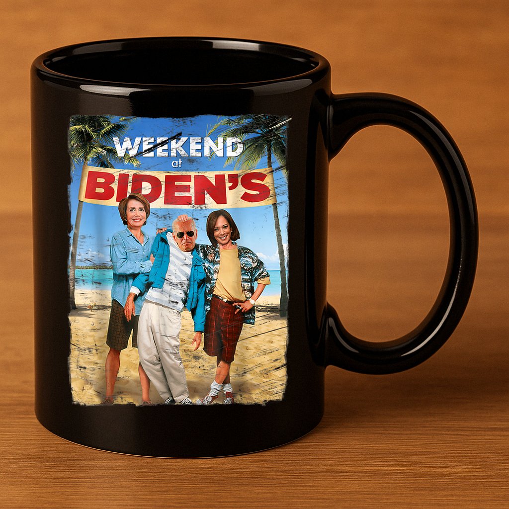 WEEKEND AT BIDEN'S 11oz C Handle Ceramic Mug