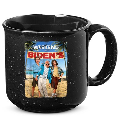 WEEKEND AT BIDEN'S 15oz Campfire Ceramic Mug