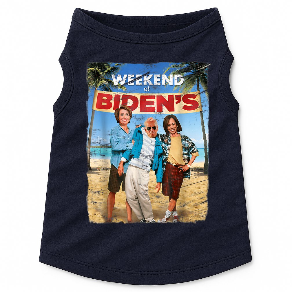 WEEKEND AT BIDEN'S Doggie Tank