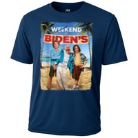 WEEKEND AT BIDEN'S Cooling Performance Crew T-Shirt