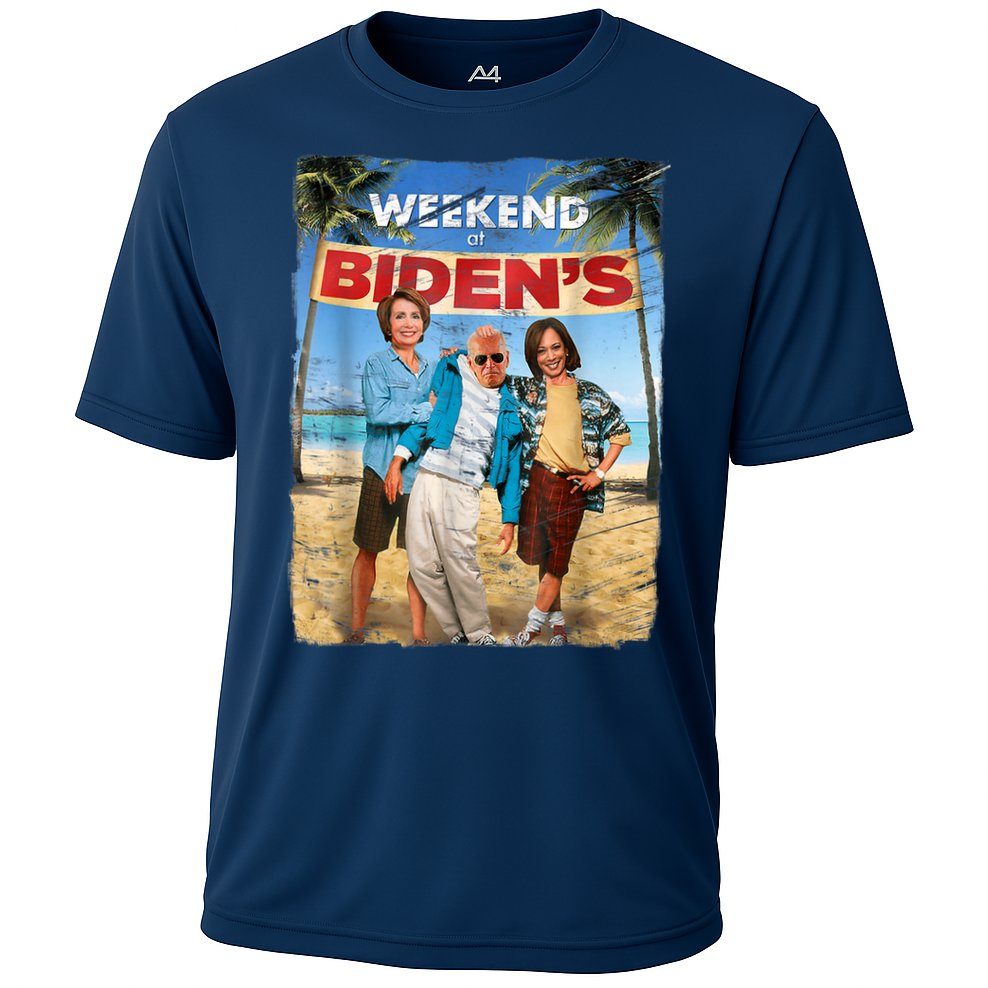 WEEKEND AT BIDEN'S Cooling Performance Crew T-Shirt