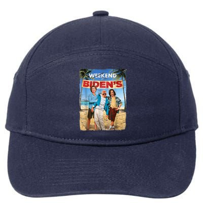 WEEKEND AT BIDEN'S 7-Panel Snapback Hat
