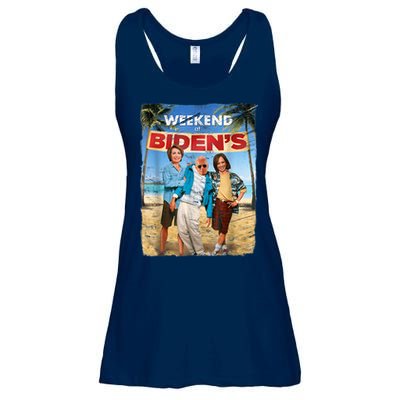 WEEKEND AT BIDEN'S Ladies Essential Flowy Tank