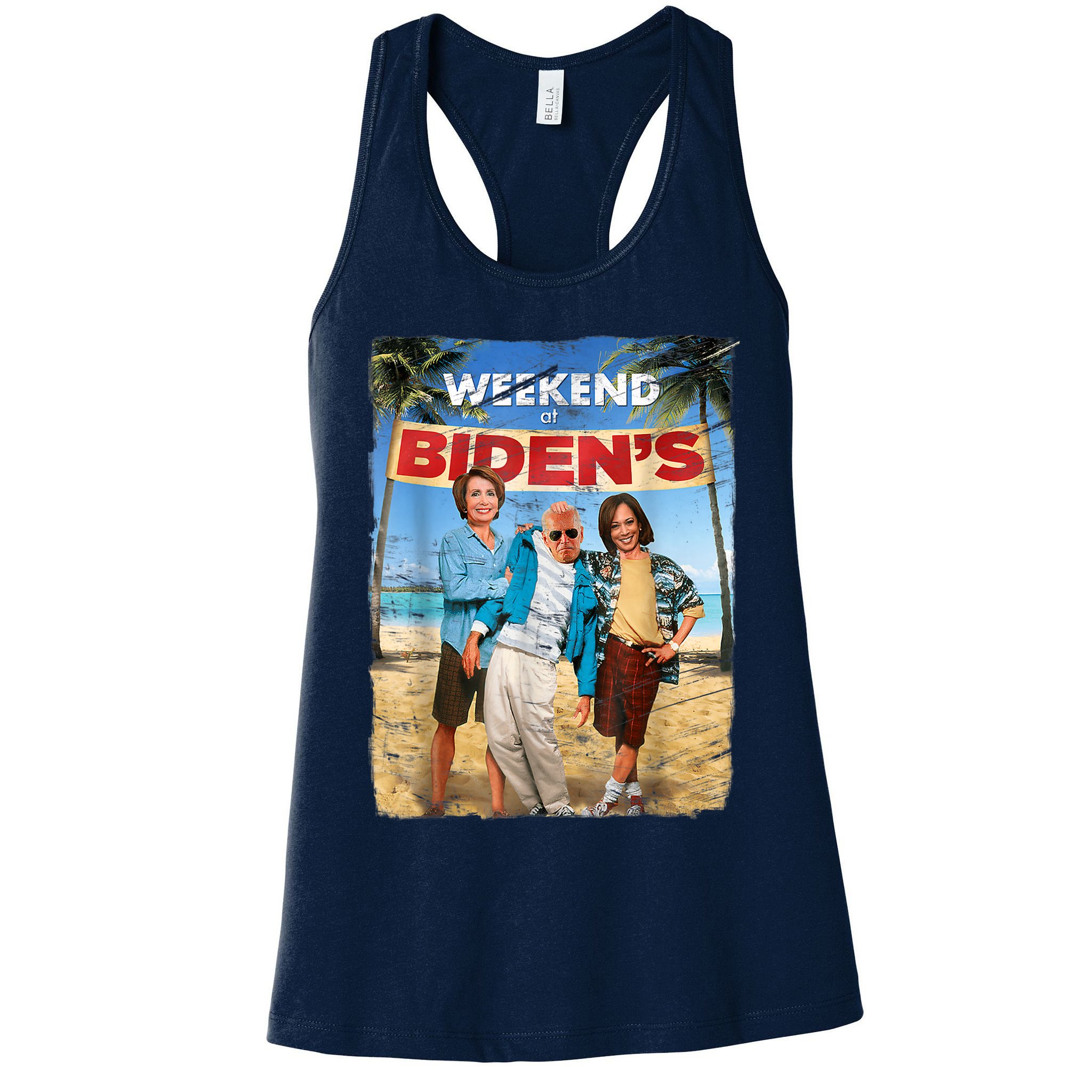 WEEKEND AT BIDEN'S Womens Tank Top