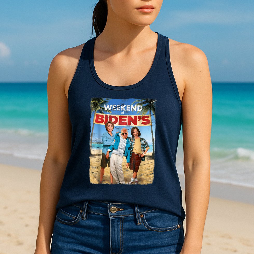 WEEKEND AT BIDEN'S Womens Tank Top