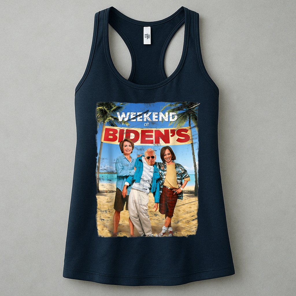 WEEKEND AT BIDEN'S Womens Tank Top