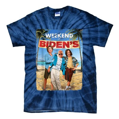 WEEKEND AT BIDEN'S Tie-Dye T-Shirt