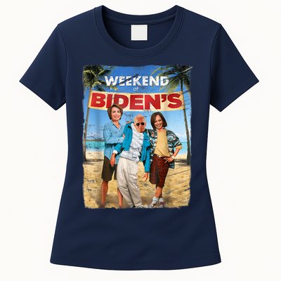 WEEKEND AT BIDEN'S Womens T-Shirt