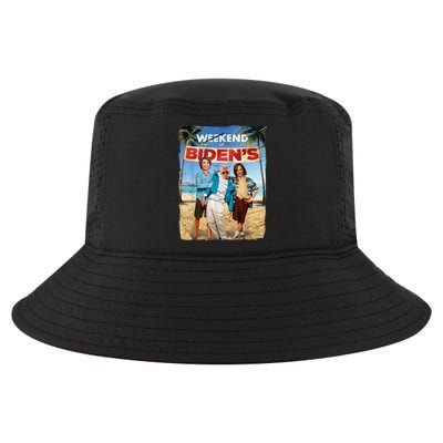 Weekend At Bidens Funny Joe Biden President Democrat Cool Comfort Performance Bucket Hat