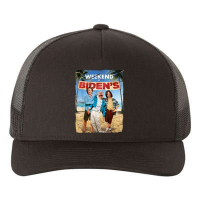 Weekend At Bidens Funny Joe Biden President Democrat Yupoong Adult 5-Panel Trucker Hat