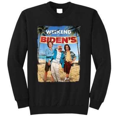 Weekend At Bidens Funny Joe Biden President Democrat Sweatshirt