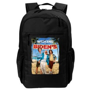 Weekend At Bidens Funny Joe Biden President Democrat Daily Commute Backpack