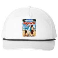 Weekend At Bidens Funny Joe Biden President Democrat Snapback Five-Panel Rope Hat