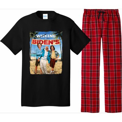 Weekend At Bidens Funny Joe Biden President Democrat Pajama Set