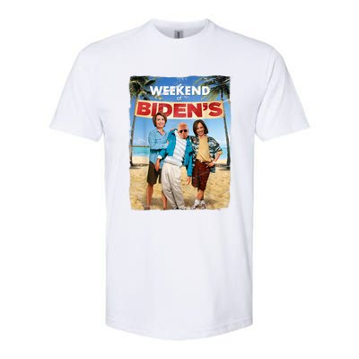 Weekend At Bidens Funny Joe Biden President Democrat Softstyle CVC T-Shirt