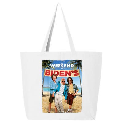 Weekend At Bidens Funny Joe Biden President Democrat 25L Jumbo Tote