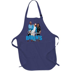 Weekend At Bidens Funny Full-Length Apron With Pockets