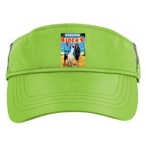 Weekend At Bidens Funny Adult Drive Performance Visor