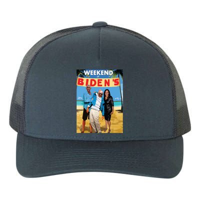 Weekend At Bidens Funny Yupoong Adult 5-Panel Trucker Hat