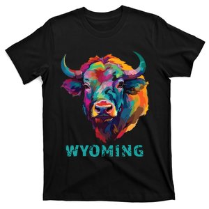 Wyoming American Bison Lover Buffalo For Souvenir T-Shirt