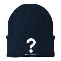 WhatS A Black Job Black Politics Black Professionals Knit Cap Winter Beanie