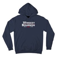 Whiskey And Bourbon 24 Whiskey Lovers Drinker Election 2024 Hoodie