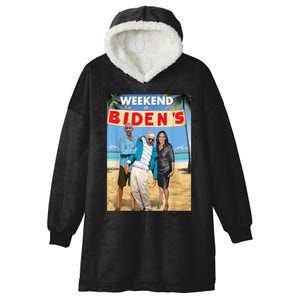 Weekend At Bidens Weekend At Bidens Hooded Wearable Blanket