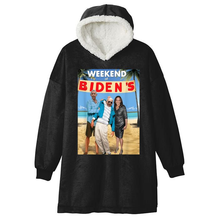 Weekend At Bidens Weekend At Bidens Hooded Wearable Blanket