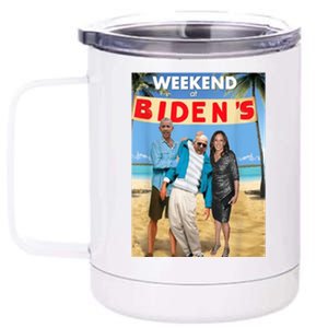 Weekend At Bidens Weekend At Bidens 12 oz Stainless Steel Tumbler Cup