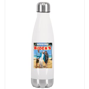 Weekend At Bidens Weekend At Bidens Stainless Steel Insulated Water Bottle