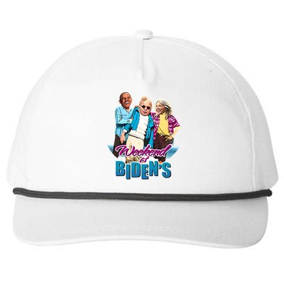 Weekend At BidenS Snapback Five-Panel Rope Hat