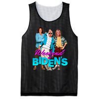 Weekend At Bidens Funny Mesh Reversible Basketball Jersey Tank