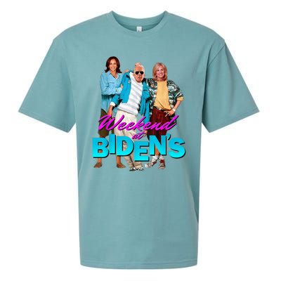 Weekend At Bidens Funny Sueded Cloud Jersey T-Shirt