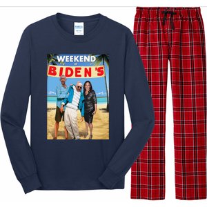 Weekend At BidenS  Weekend At BidenS Long Sleeve Pajama Set