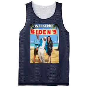 Weekend At BidenS  Weekend At BidenS Mesh Reversible Basketball Jersey Tank