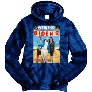 Weekend At BidenS  Weekend At BidenS Tie Dye Hoodie