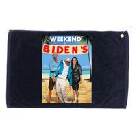 Weekend At BidenS  Weekend At BidenS Grommeted Golf Towel