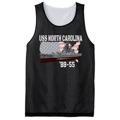 Ww2 American Battleship Uss North Carolina Bb55 Warships Mesh Reversible Basketball Jersey Tank