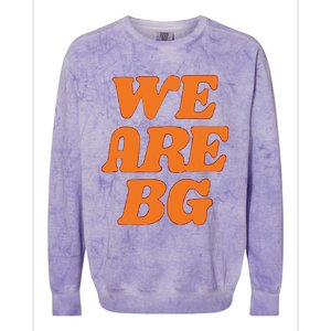 We Are BG Free Brittney Griner Free BG Colorblast Crewneck Sweatshirt