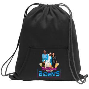 Weekend At Bidens Funny Anti Election 2024 Sweatshirt Cinch Pack Bag