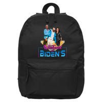 Weekend At Bidens Funny Anti Election 2024 16 in Basic Backpack